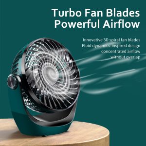 360° Adjustable Turbo Fan D602GT