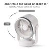 Adjustable Oscillating Desktop Circulation Fan N701Y - Image 3