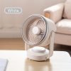 Adjustable Oscillating Desktop Circulation Fan N701Y - Image 7