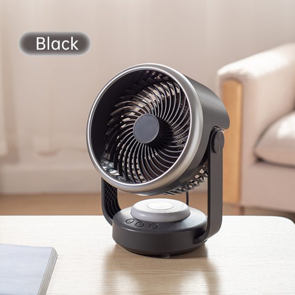 Adjustable Oscillating Desktop Circulation Fan N701Y - Image 8