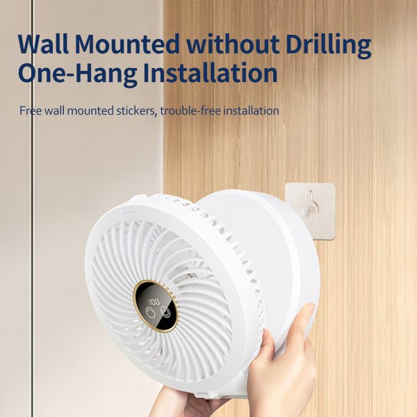 Cool Breeze Wall-Mounted Circulation Fan  Z03 - Image 6
